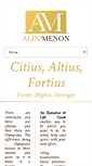 Mobile Screenshot of alinamenon.com